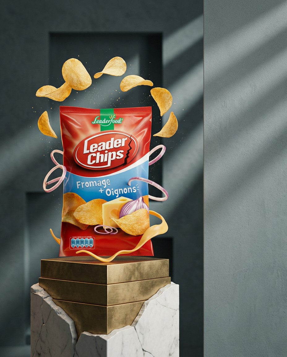 Leader Chips Fromage Gourmet