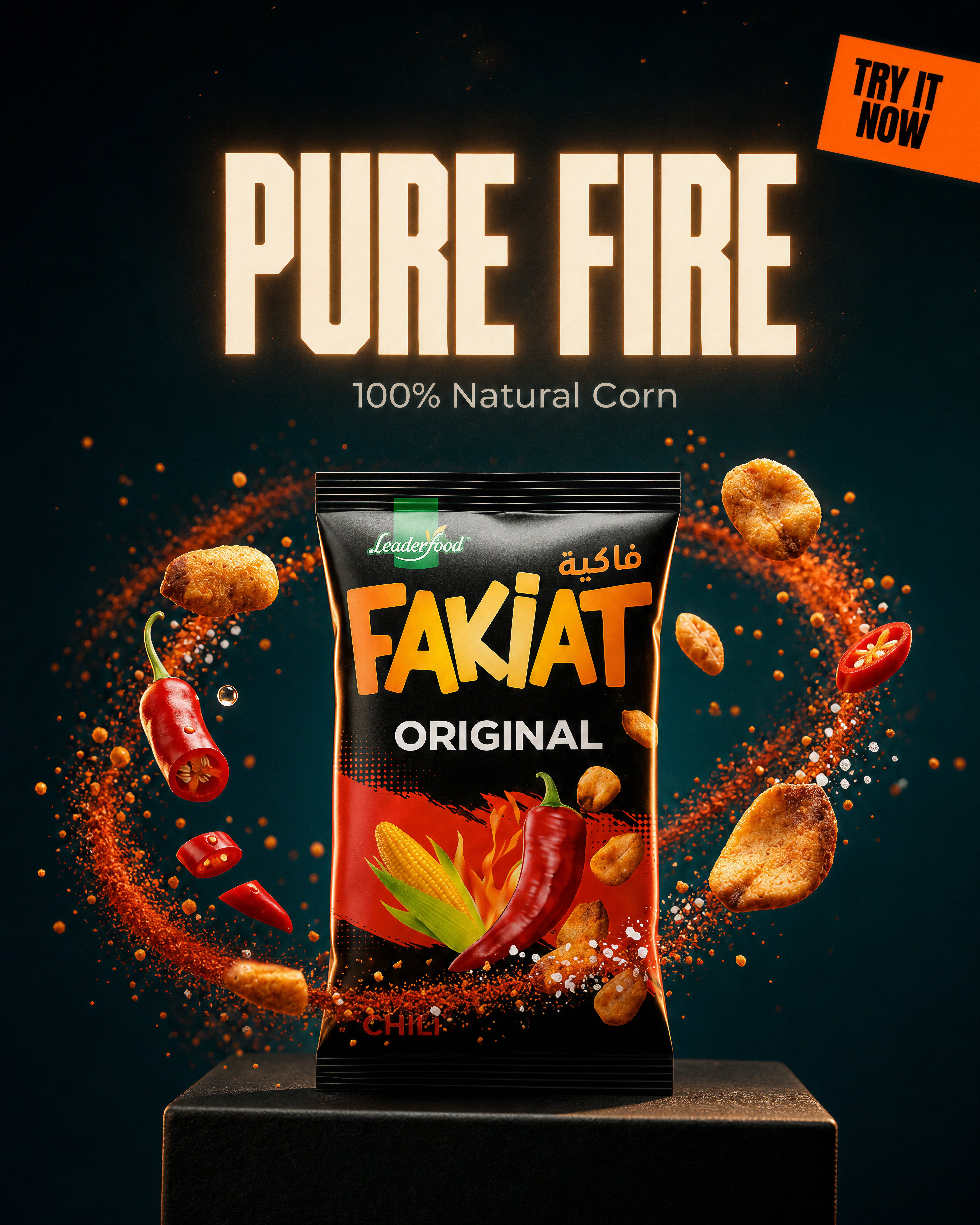 Fakiat Pure Fire campaign still