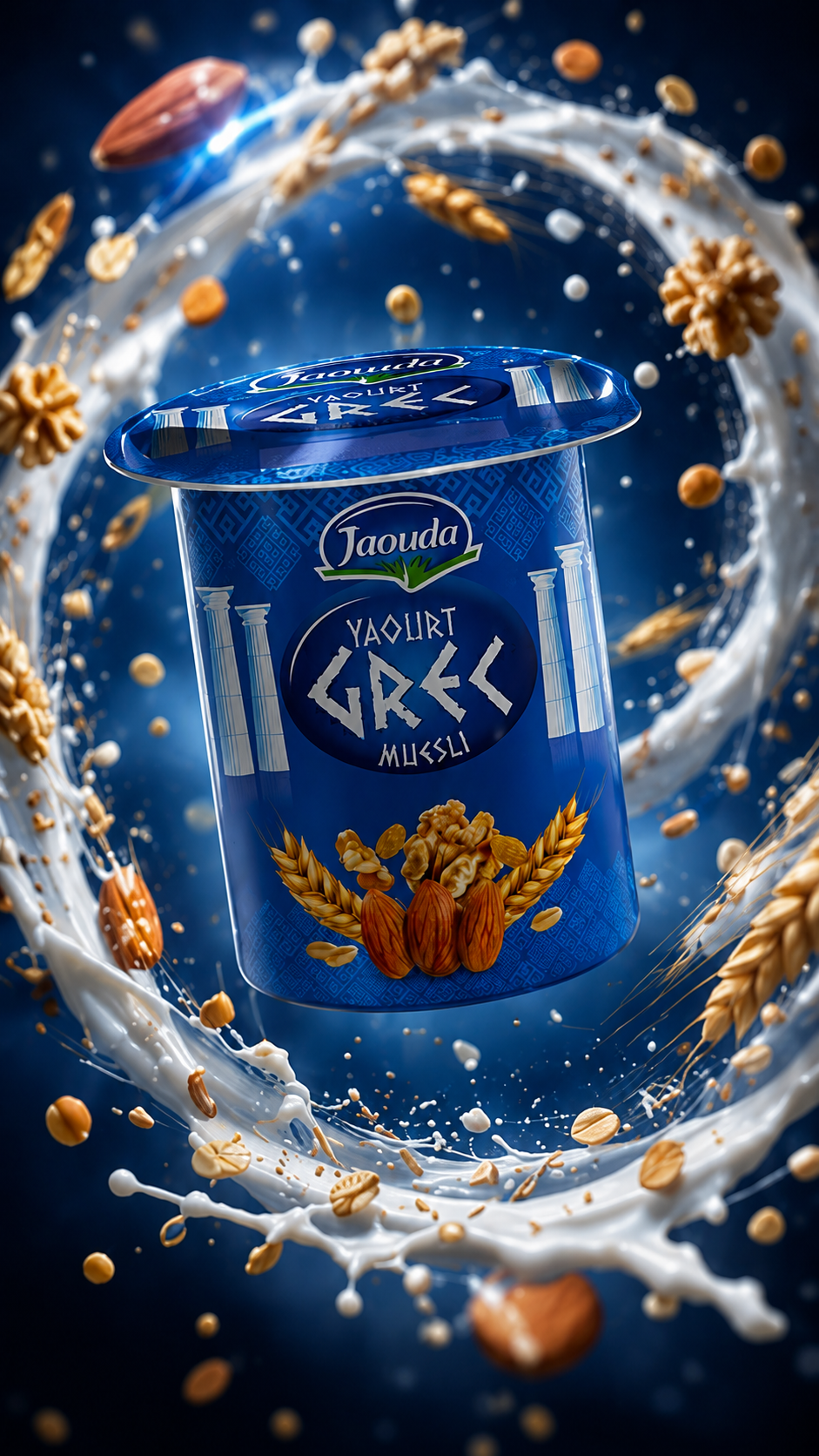 Jaouda Grec Yogurt campaign still