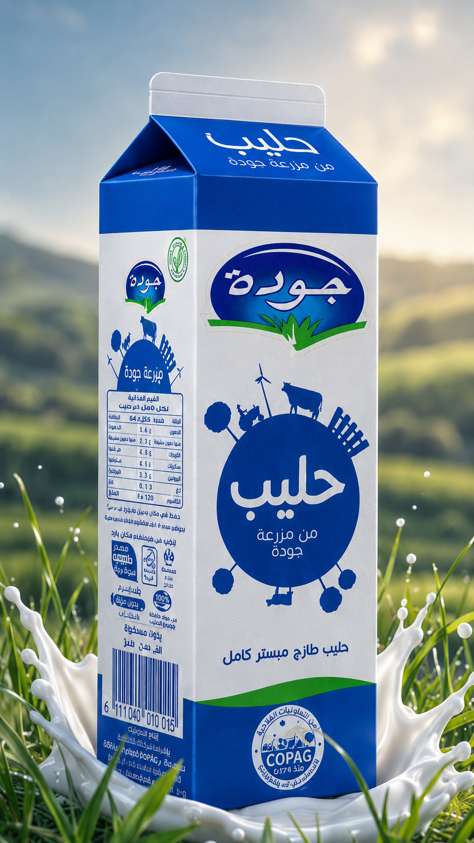 Jaouda Milk campaign still