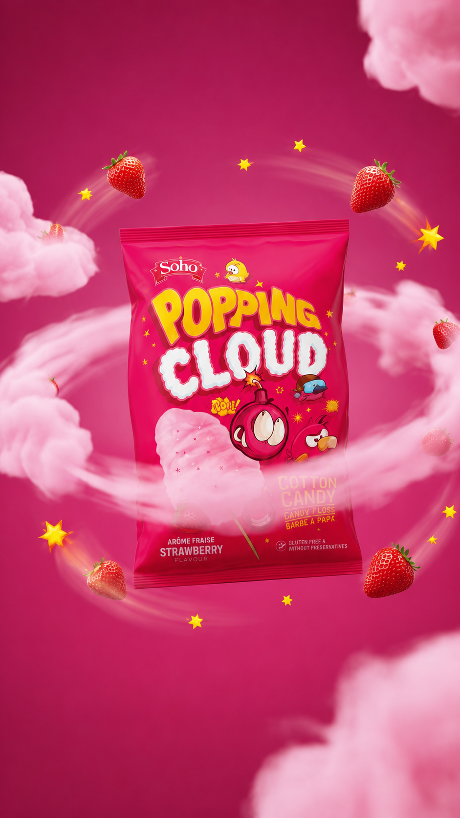 Soho Candy Cloud campaign still